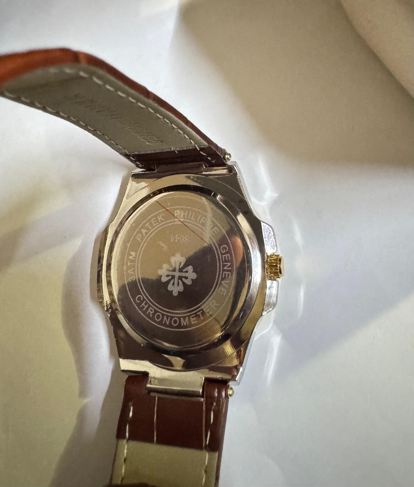 Patek Phillippe Nautilus Leather Strap