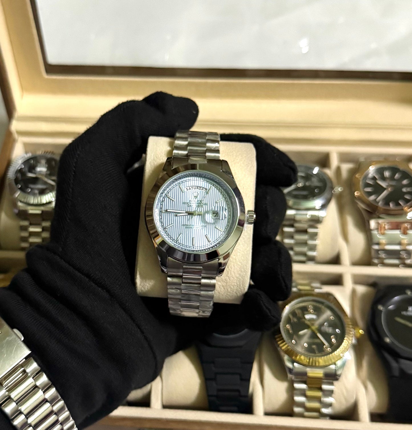 Rolex Day-Date 40mm Ice Blue